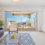 Le Neptune - Vue - Grande Terrasse - Parking 公寓 芒通