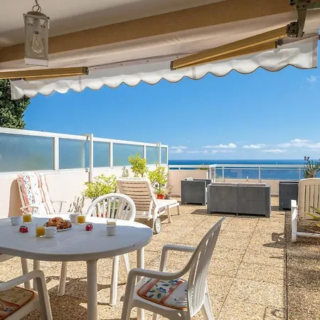 Le Neptune - Vue - Grande Terrasse - Parking מנטון