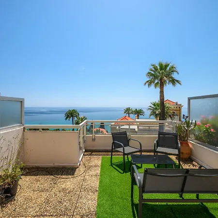 Le Neptune - Vue - Grande Terrasse - Parking * מנטון